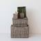 Hello Honey® Natural Hand Woven Rattan Nested Storage Basket Set